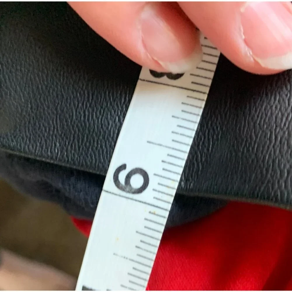 Hugo Boss Black Lambskin Leather Pencil Skirt Womens Size 4 - Picture 9 of 12